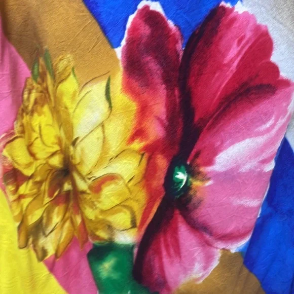 Colorful vintage jams world maxi skirt - Picture 4 of 4